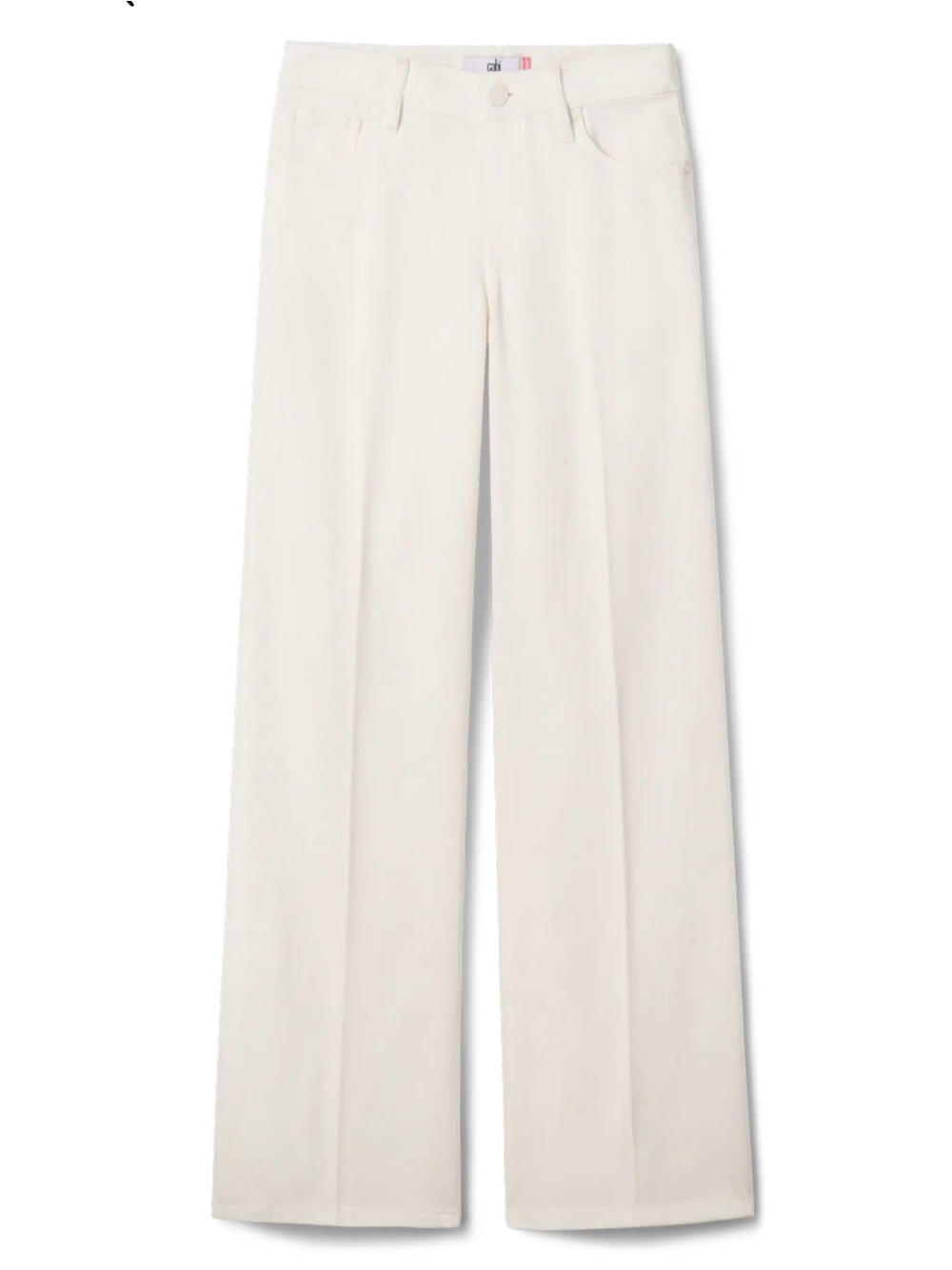 Cabi Ashbury Jean 6700 White
Relaxed Wide Leg High Rise Denim Pants 4 Long